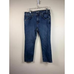 Tecovas Rugged Standard Denim Stretch Jeans 34x32 Blue Heavyweight Demin Cowboy